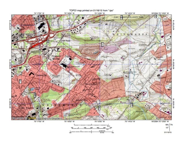 Figure 1: Whitemarsh Through Valley. 