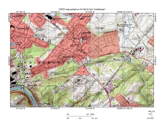 Figure 1; Marble Hall Through Valley.